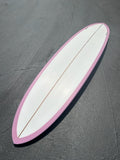 LOVE MACHINE 7'10 THICK LIZZY - LAVENDER/CLEAR