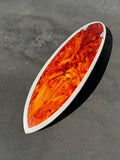 LOVE MACHINE 6'6" FM - SAND/RED ABSTRACT
